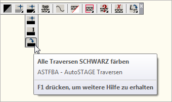 ASTFBA - Alle Traversen SCHWARZ färben