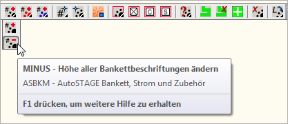 ASBKM - Höher aller Beschriftungen von Bankett-Symbolen verkleinern