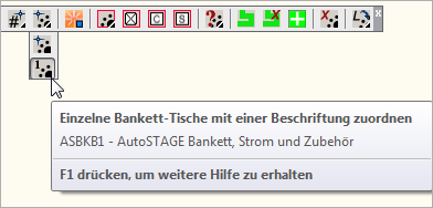 ASBKB1 - Einzelnen Bankett-Tischen eine Beschriftung zuordnen