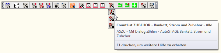 ASZC - Detailierte Auswertung aller Zubehör-Symbole in der Zeichnung