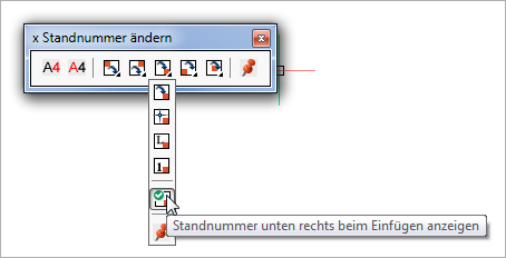 Standard beim Einfügen festlegen