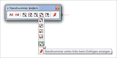 Standard beim Einfügen festlegen