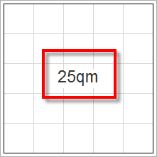 Grundflächenanzeige einer Fläche Grundflächenanzeige einer Fläche