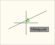 Fangmodus Mittelpunkt