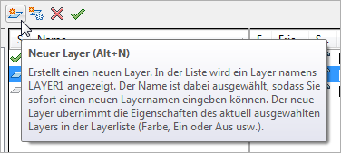 Neuen Layer anlegen
