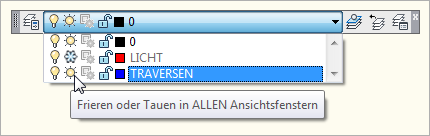 Layer ein- oder ausschalten