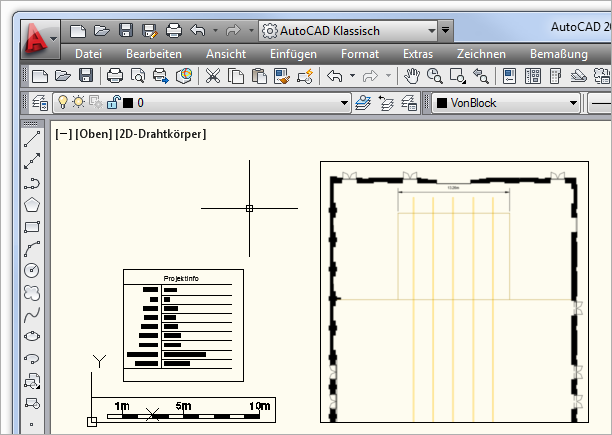 Beispiel für ein Pixelbild in der Zeichnung