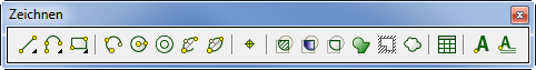 Der Zeichnen-Werkzeugkasten