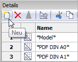 Neue Seiteneinrichtung