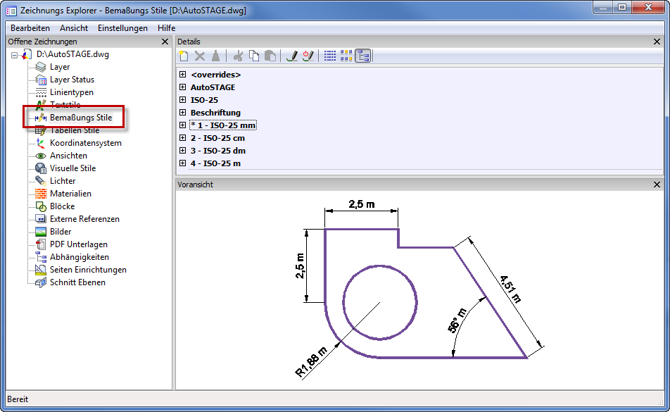 Der Stil-Werkzeugkasten. Der Stil-Werkzeugkasten.